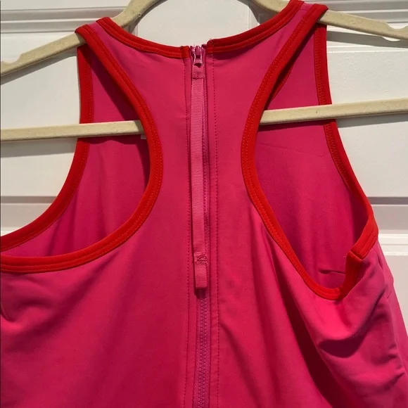 Stylish Pink Sleeveless Dress - Picture 6 of 7